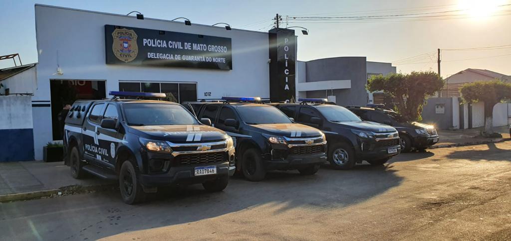 Operação prende adulto e apreende adolescente com drogas e revólver em Guarantã do Norte