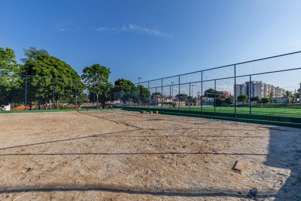 Parque da Família terá duas novas quadras de areia em Cuiabá
